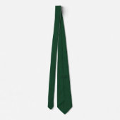 Cravate Tie en herringbone vert foncé (Dos)