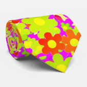 Cravate Tie Floral Abstrait (Roulé)