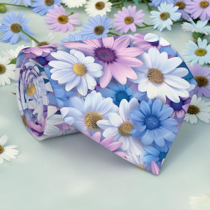 Cravate Tie floral coloré de printemps saisonnier