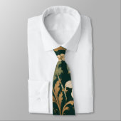 Cravate Tie florale baroque de luxe (Attaché)