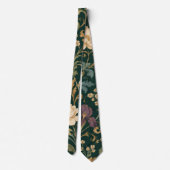 Cravate Tie florale baroque de luxe (Dos)