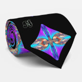 Cravate Tie fractale symétrique (Roulé)