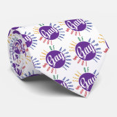 Cravate Tie Gay de l'approbation (Roulé)
