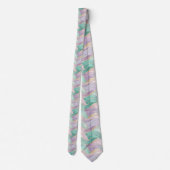 Cravate Tie Glam Couleurs Pastel Sirène (Dos)