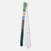 Cravate Tie inspired by Hundertwasser (Dos)