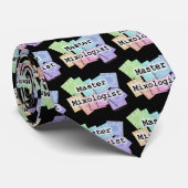 Cravate Tie - MAÎTRE MIXOLOGISTE (Roulé)