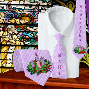Cravate Tie Maranatha #1 sur 4 pour l'Avent (1ère semaine