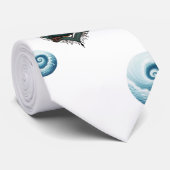 Cravate tie ocean  (Roulé)