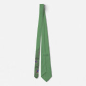 Cravate Tie Paon 3 Plumes Pour Mariages (Dos)