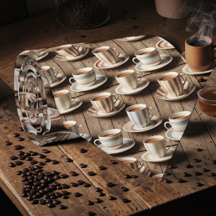 Cravate Tie personnalisé pour les amateurs de café au lait