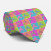 Cravate Tie Pop Art Girafe (Roulé)