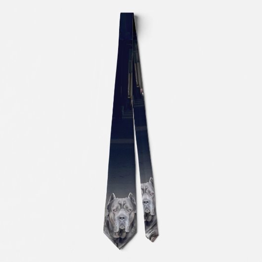 Cravate Tie pour homme Cane Corso (Devant)