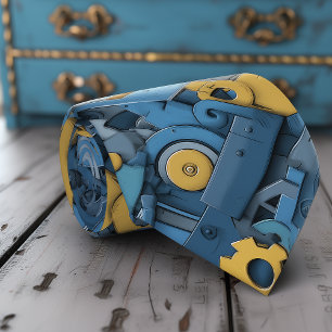 Cravate Tie pour homme fantaisiste inspiré de la robotique