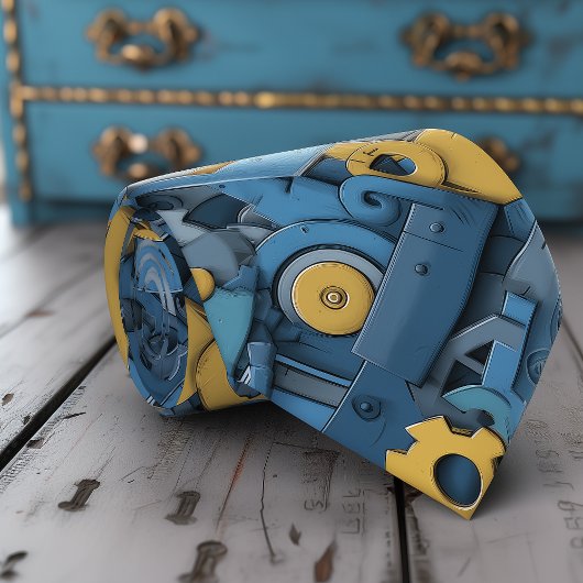 Cravate Tie pour homme fantaisiste inspiré de la robotique