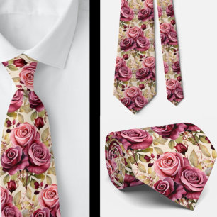 Cravate Tie pour homme Nœud papillon floral pour mariage