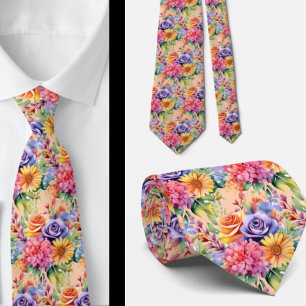 Cravate Tie pour homme   Nœud papillon floral pour mariage