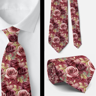 Cravate Tie pour homme Nœud papillon floral pour mariage