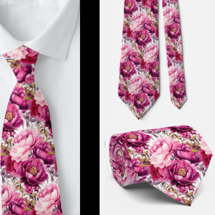 Cravate Tie pour homme Nœud papillon floral pour mariage