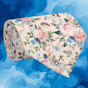 Cravate Tie pour homme Nœud papillon floral pour mariage