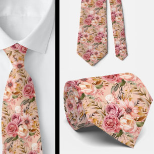 Cravate Tie pour homme Nœud papillon floral pour mariage