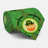 Cravate Tie pour hommes lutin de la St. Patrick (Roulé)