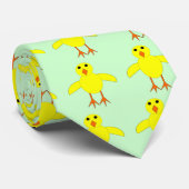 Cravate Tie Poussin de Pâques Mignon (Roulé)