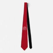 Cravate Tie Rose Classique Romantique (Devant)