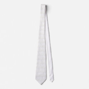 Cravate Tie Texturé Blanc