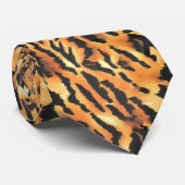 Cravate Tie Zizzago Tigre (Roulé)