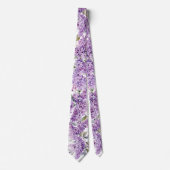Cravate Tied de cou lilas (Devant)