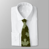 Cravate Tied de feuille d'érable (Attaché)