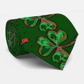 Cravate Tied de la Saint-Patrick (Roulé)