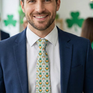 Cravate Tied de la Saint-Patrick Lutins