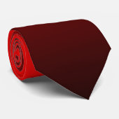 Cravate Tied Fade - Rouge à Noir (Roulé)