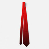Cravate Tied Fade - Rouge à Noir (Dos)