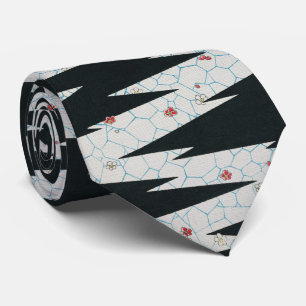 Cravate Tied Floral Japonais : Fleurs sur un Sentier