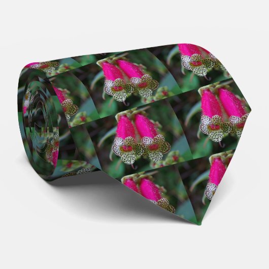 Cravate Tied Hommes Fleur de Léopard (Roulé)
