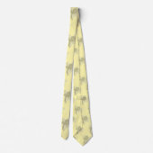 Cravate Tied jonquille (Dos)