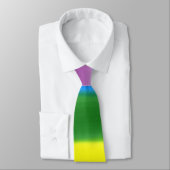 Cravate Tied mélange arc-en-ciel (Attaché)