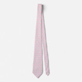 Cravate Tied neck rose motif (Devant)