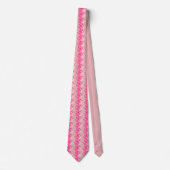 Cravate Tiedye Rose Vibrant Papayes (Devant)