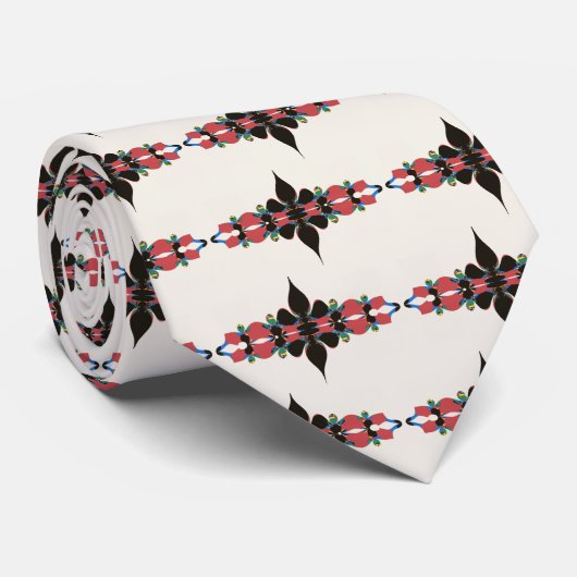 Cravate 'TieFract0987' (Roulé)