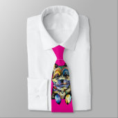 Cravate Ties de chien pour mariage (Attaché)