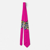 Cravate Ties de chien pour mariage (Dos)