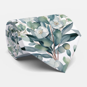 Cravate Ties de cou formels en eucalyptus   Simples et cla