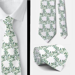 Cravate Ties de cou formels en eucalyptus   Simples et cla
