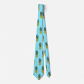 Cravate Ties de cou Fun Pineapple Christmas Trees (Devant)