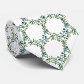 Cravate Ties formelles à col eucalyptus | Simples et class (Roulé)