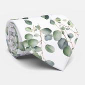 Cravate Ties formelles à col eucalyptus | Simples et class (Roulé)