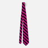 Cravate Ties noires et roses maçonniques à monogramme | Ca (Dos)